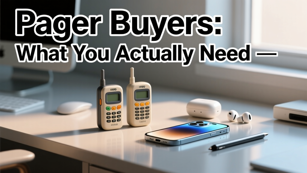 Text Pager Buyers What You Actually Need: 7 Non-Negotiable Features (and 3 Overhyped Ones) Most Shoppers Miss Before Buying