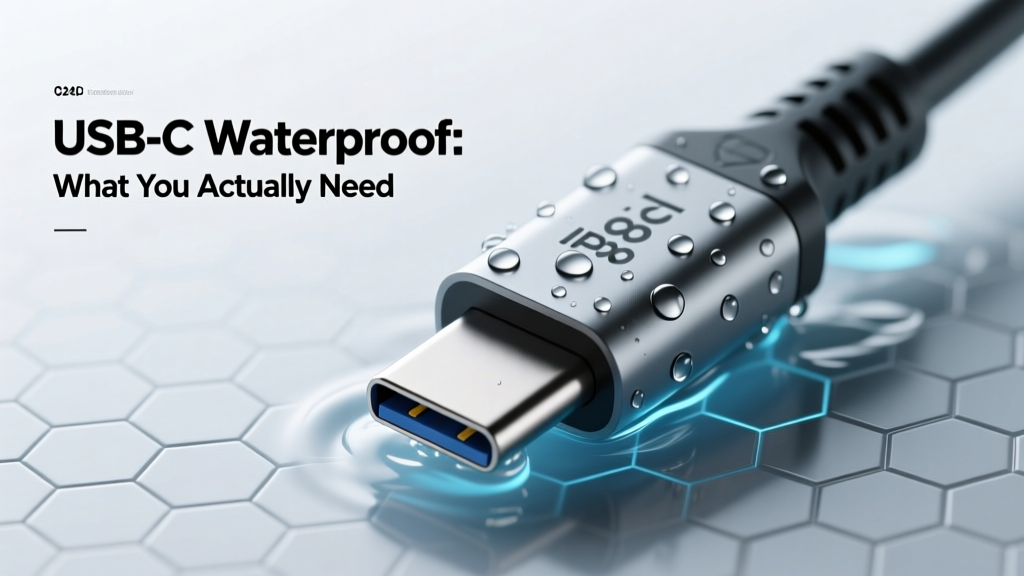 USB-C Waterproof: What You Actually Need (Not Just IP Ratings) — 7 Real-World Truths That Prevent Costly Failures in Rain, Pools & Saltwater