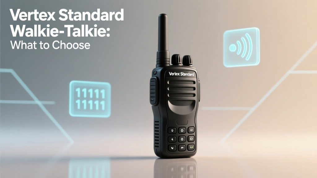 Vertex Standard Walkie Talkie What To Choose: 7 Real-World Factors That Actually Decide Which Model Saves Your Team Time, Money, and Radio Silence — Not Just Specs Sheets