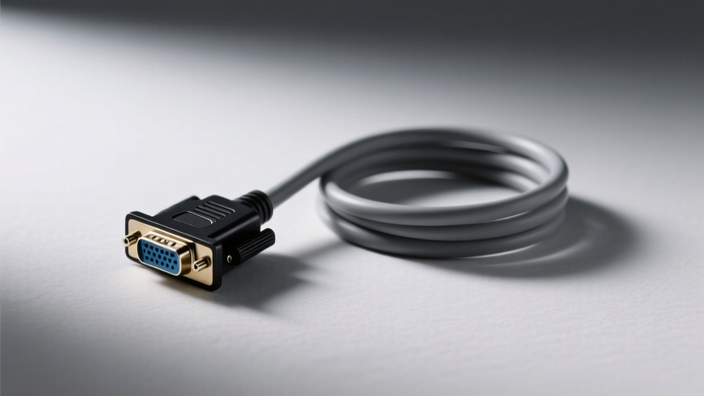VGA Cable Without Screws: When You Need It (and When You Absolutely Don’t) — The Real-World Truth No One Tells You About Signal Stability, Port Wear, and Why 'Convenient' Often Means 'Compromised'