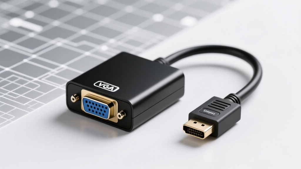VGA to DisplayPort Adapter Can It Work? The Truth About Active vs. Passive Adapters, Signal Conversion Limits, and Why Most Fail Silently (Tested)