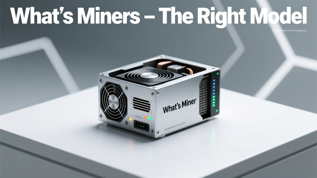 Whatsminer The Right Model? 7 Real-World Factors You’re Overlooking (Spoiler: It’s Not Just Hash Rate)