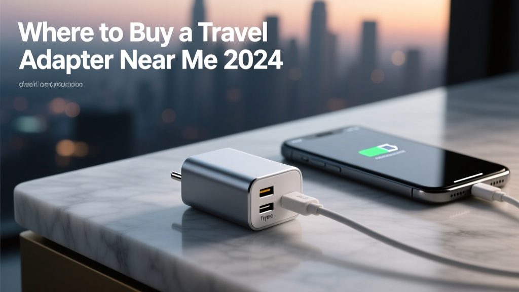 Where To Buy A Travel Adapter Near Me 2024: 7 Real-World Tested Spots (Including 3 That Ship Same-Day & 2 With Free Voltage Testing)