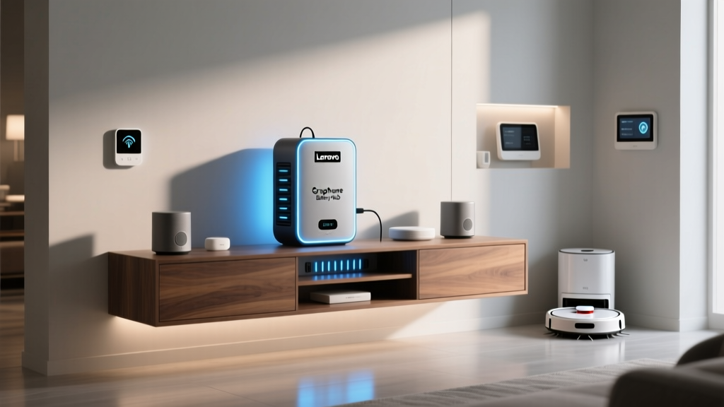 Lenovo Graphene Battery Hub for Smart Homes