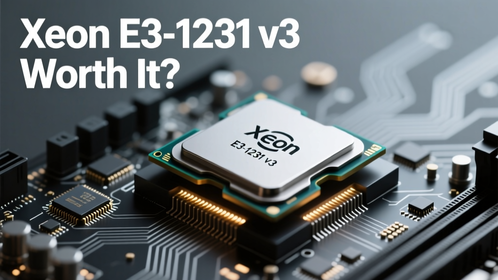Xeon E3-1231 v3 Worth It in 2025? We Benchmarked It Against Ryzen 5 5600, i5-12400F & Used Xeons — Here’s the Truth About Value, Gaming, and Workstation Use