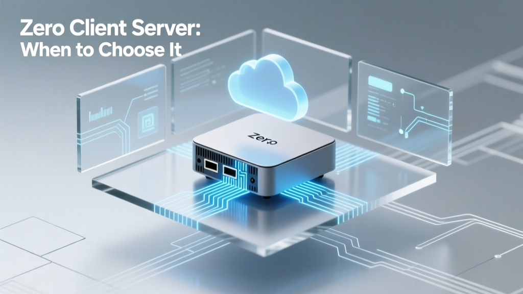 Zero Client Server When To Choose It: 7 Real-World Scenarios Where It Outperforms Thin Clients, VDI, and Desktops (And 3 Times You Should Skip It)