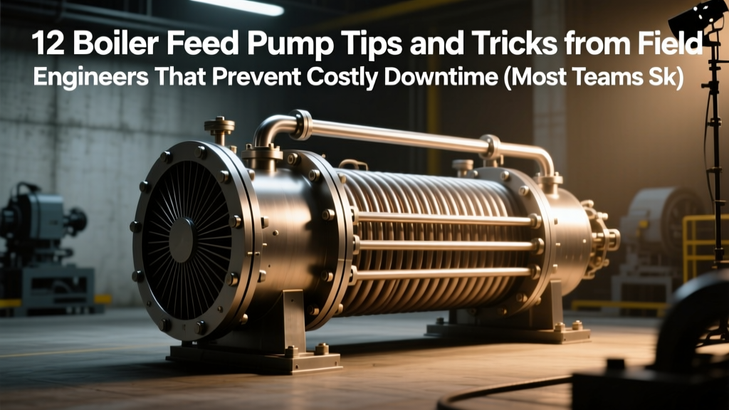 12 Boiler Feed Pump Tips and Tricks from Field Engineers That Prevent Costly Downtime (Most Teams Skip #7 — It Saves 3–5 Hours Per Failure)