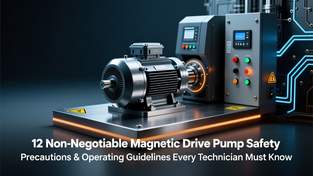 12 Non-Negotiable Magnetic Drive Pump Safety Precautions & Operating Guidelines Every Technician Overlooks (Including OSHA-Required LOTO, PPE, and Emergency Response Protocols)