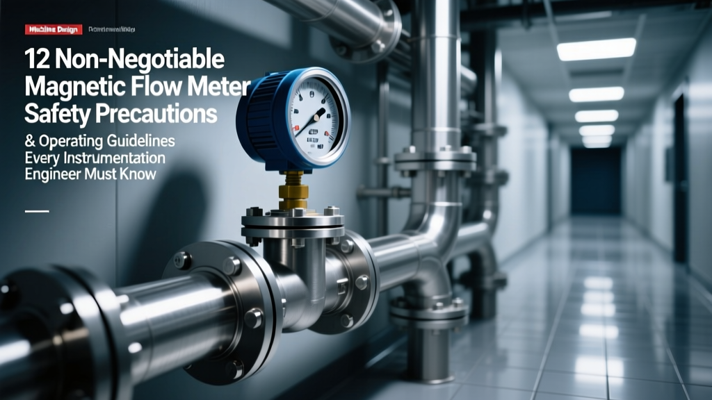 12 Non-Negotiable Magnetic Flow Meter Safety Precautions & Operating Guidelines Every Instrumentation Technician Must Follow Before Power-Up — Avoid Arc Flash, Ground Loop Hazards, and Calibration Catastrophes