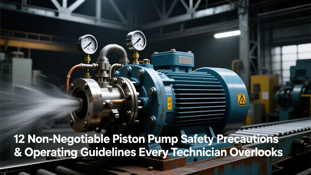 12 Non-Negotiable Piston Pump Safety Precautions & Operating Guidelines Every Technician Overlooks (Including OSHA-Required LOTO, PPE That Actually Stops Hydraulic Injection, and What to Do When Pressure Surges Hit 3x Rated)