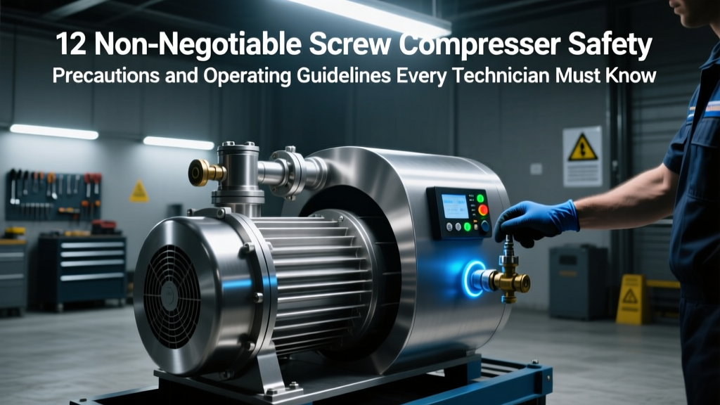 12 Non-Negotiable Screw Compressor Safety Precautions and Operating Guidelines Every Technician Overlooks (But OSHA Cites in 73% of Air System Violations)