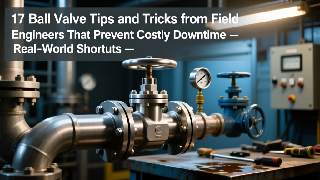 17 Ball Valve Tips and Tricks from Field Engineers That Prevent Costly Downtime — Real-World Shortcuts for Leaks, Sticking, and Calibration You Won’t Find in Manuals