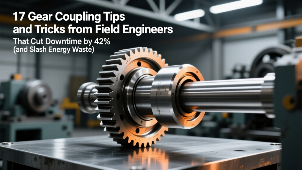 17 Gear Coupling Tips and Tricks from Field Engineers That Cut Downtime by 42% (and Slash Energy Waste) — Real-World Fixes You Can Apply Before Lunch