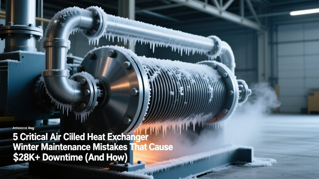 5 Critical Air Cooled Heat Exchanger Winter Maintenance Mistakes That Cause $28K+ Downtime (And How to Avoid Them Before First Frost)