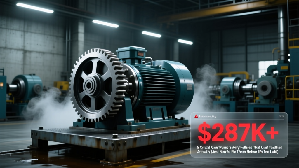 5 Critical Gear Pump Safety Failures That Cost Facilities $287K+ Annually (And How to Fix Them Before Your Next Hazardous Fluid Transfer)