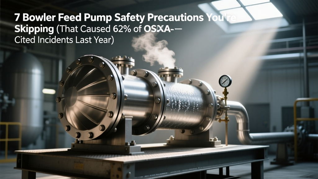 7 Boiler Feed Pump Safety Precautions You’re Skipping (That Caused 62% of OSHA-Cited Incidents Last Year) — Lockout/Tagout, PPE, Emergency Protocols, and Real-World NPSH Failure Scenarios Explained