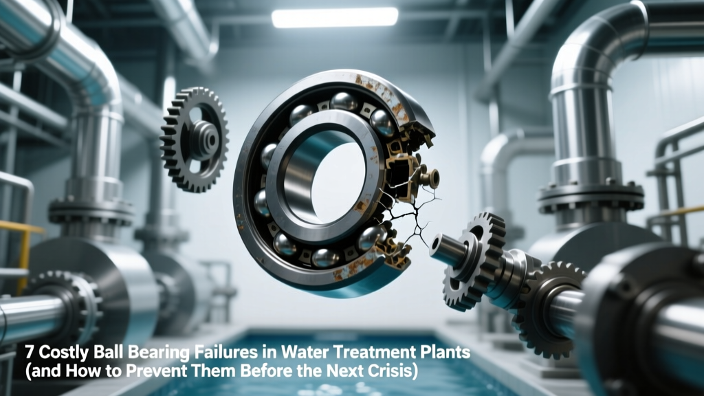 7 Costly Ball Bearing Failures in Water Treatment Plants (and How to Prevent Them Before the Next Chlorine Dose Pump Seizes) — A Tribologist’s Field Guide to Bearing Selection, Material Matching, and ISO 281 Life Calculations for Municipal & Industrial Wastewater Systems