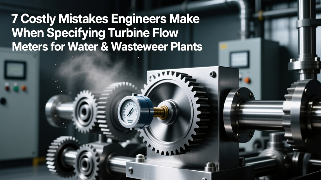 7 Costly Mistakes Engineers Make When Specifying Turbine Flow Meters for Water & Wastewater Plants (And How to Avoid Them Before Commissioning)