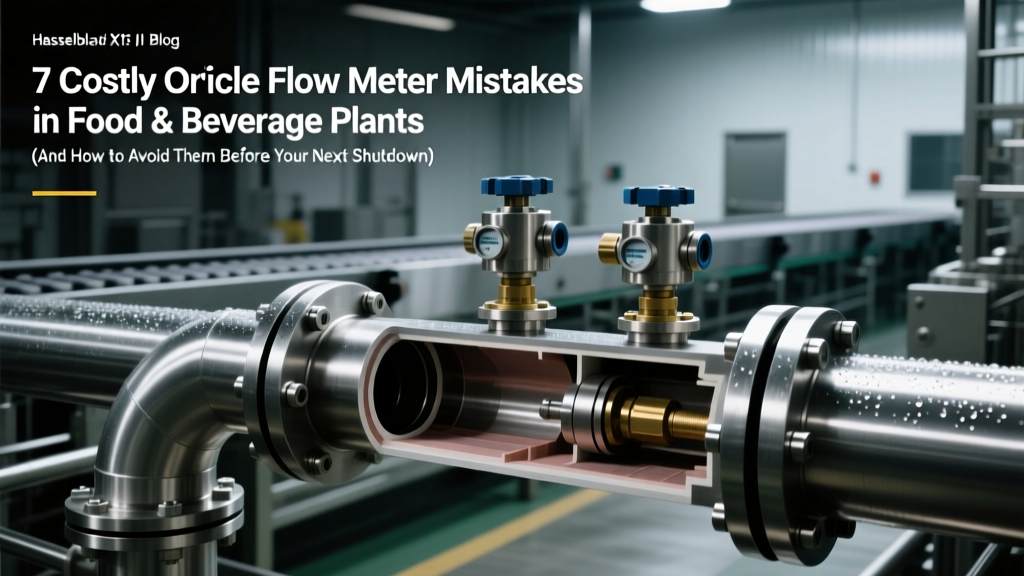 7 Costly Orifice Flow Meter Mistakes in Food & Beverage Plants (And How to Avoid Them Before Your Next Sanitary Audit)