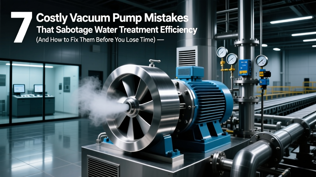 7 Costly Vacuum Pump Mistakes That Sabotage Water Treatment Efficiency (And How to Fix Them Before Your Next NPSH Calculation Fails)