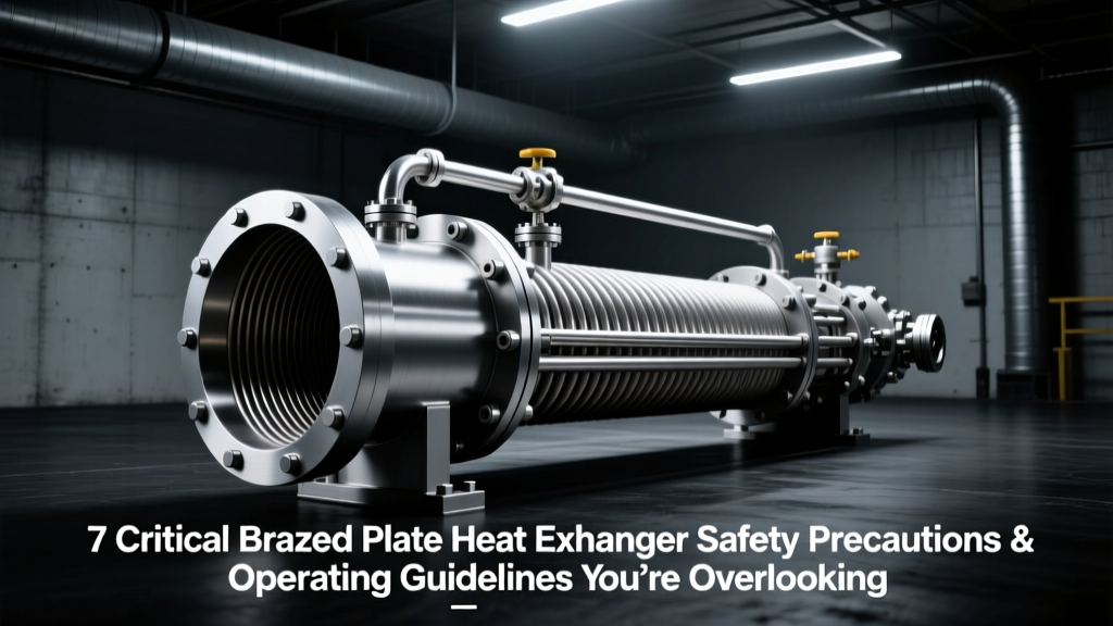 7 Critical Brazed Plate Heat Exchanger Safety Precautions & Operating Guidelines You’re Overlooking (LOTO Failures, PPE Gaps, and Emergency Response Gaps That Cause 68% of Field Incidents)