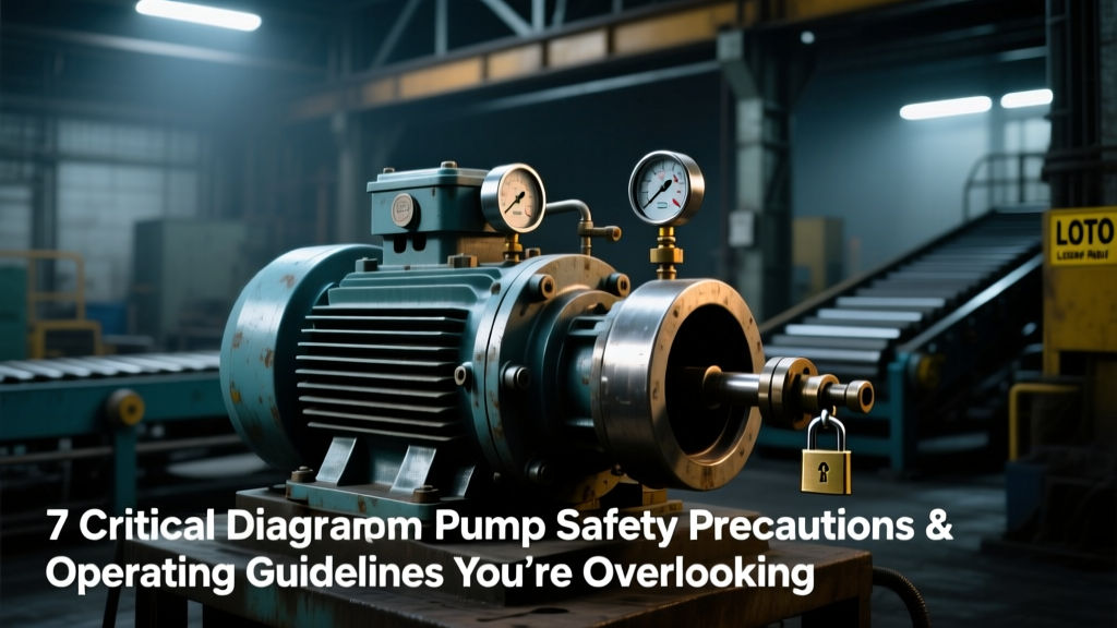 7 Critical Diaphragm Pump Safety Precautions & Operating Guidelines You’re Overlooking (LOTO Failures Cost $1.2M Avg. Per Incident — Here’s How to Prevent Them)