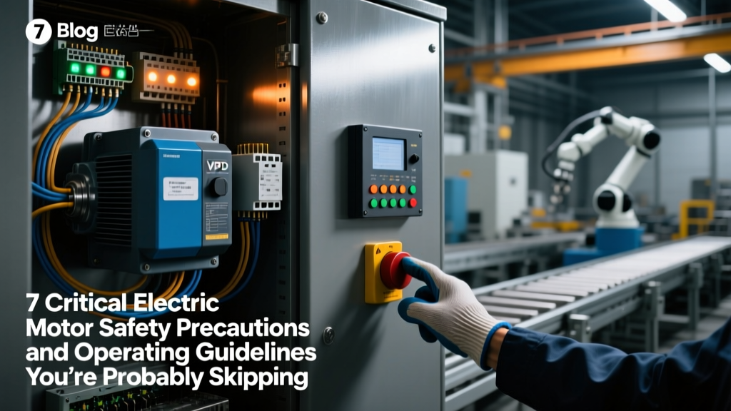 7 Critical Electric Motor Safety Precautions and Operating Guidelines You’re Probably Skipping (And Why One Missed Step Caused a $2.3M Downtime Incident Last Quarter)