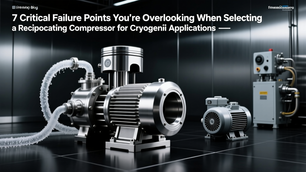 7 Critical Failure Points You’re Overlooking When Selecting a Reciprocating Compressor for Cryogenic Service Applications: Material Embrittlement, Seal Leakage at -196°C, Certification Gaps, and How to Avoid $2.3M in Unplanned Downtime