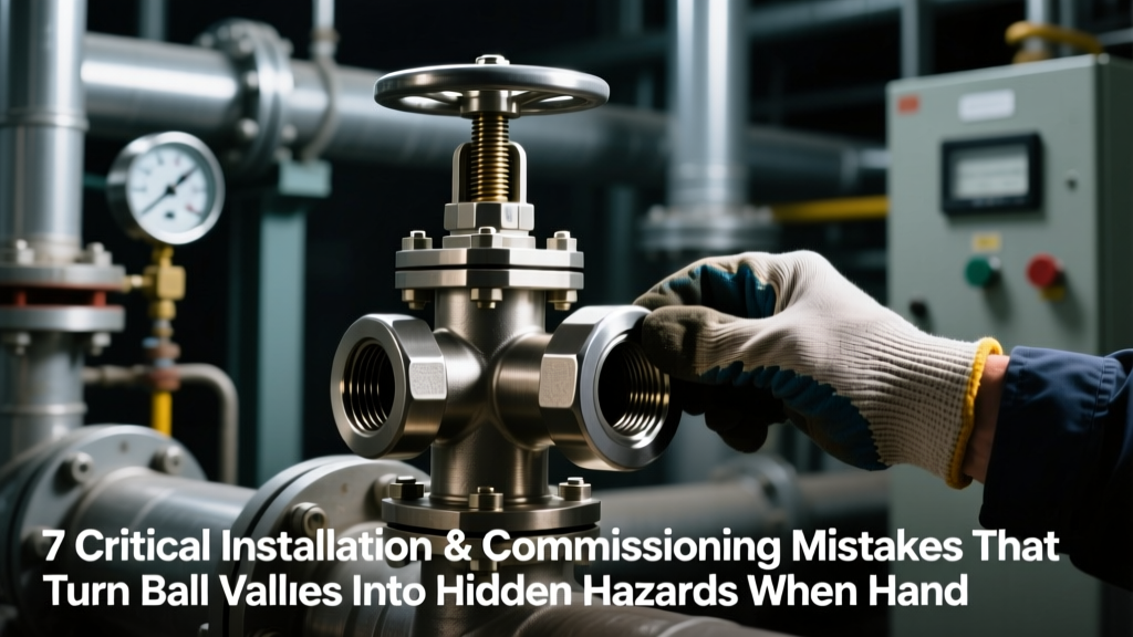 7 Critical Installation & Commissioning Mistakes That Turn Ball Valves Into Hidden Hazards When Handling Hazardous Fluids (And How to Fix Them Before First Operation)