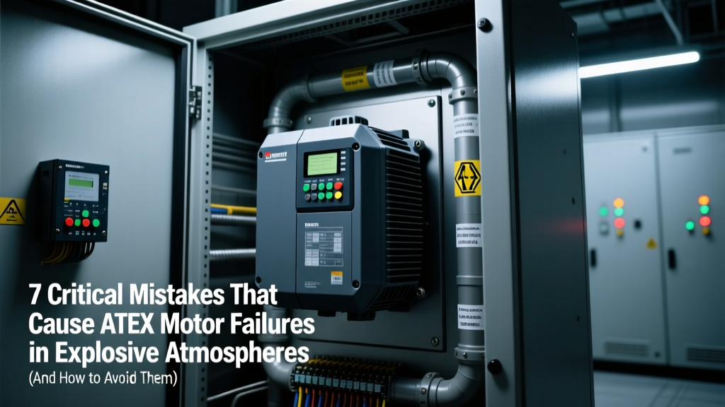 7 Critical Mistakes That Cause ATEX Motor Failures in Explosive Atmospheres (And How to Avoid Them When Selecting Your Electric Motor for Hazardous Area Applications)