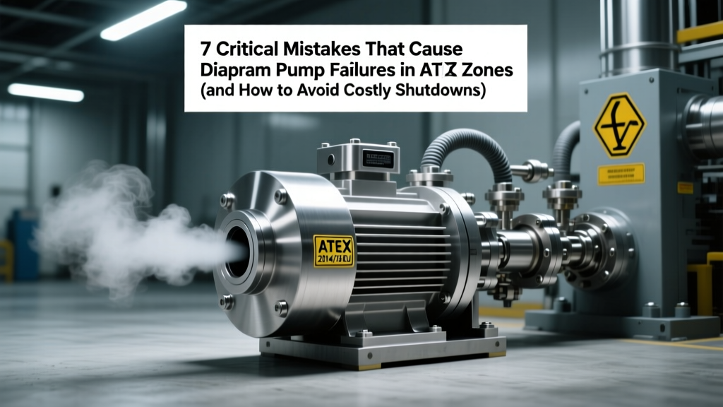 7 Critical Mistakes That Cause Diaphragm Pump Failures in ATEX Zones (and How to Avoid Costly Shutdowns, Fines, or Ignition Events)