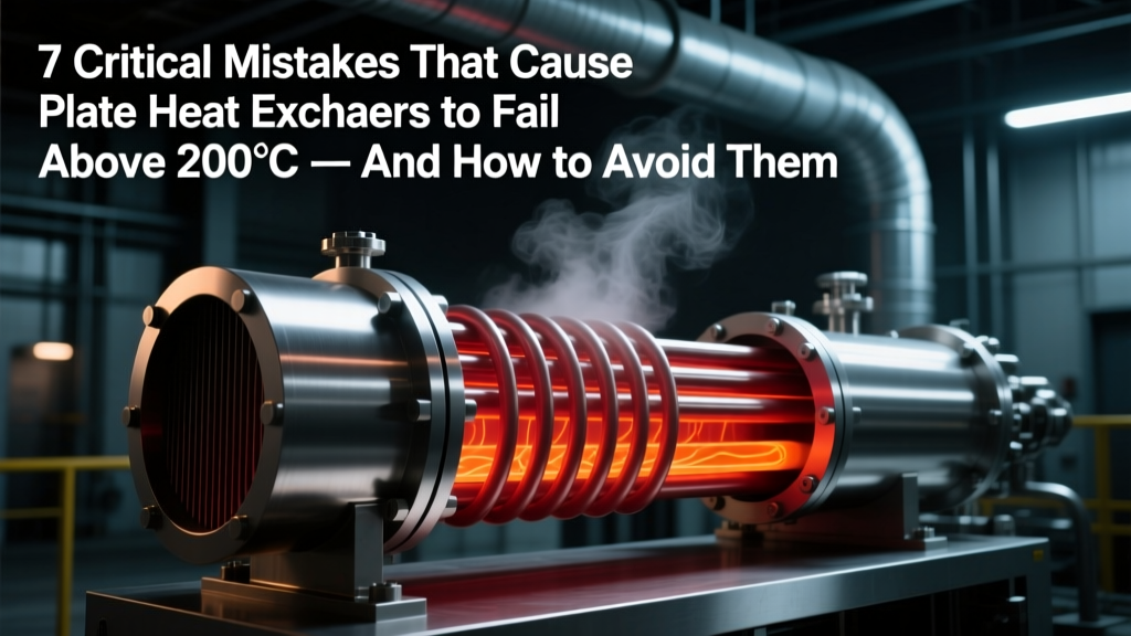 7 Critical Mistakes That Cause Plate Heat Exchangers to Fail Above 200°C — And How to Avoid Them Before You Specify, Order, or Install