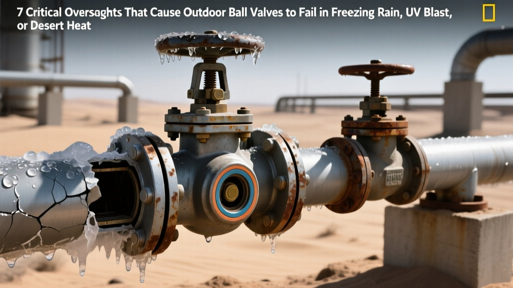 7 Critical Oversights That Cause Outdoor Ball Valves to Fail in Freezing Rain, UV Blast, or Desert Heat—And Exactly How to Prevent Each One (With ASME & API Compliance Checklist)
