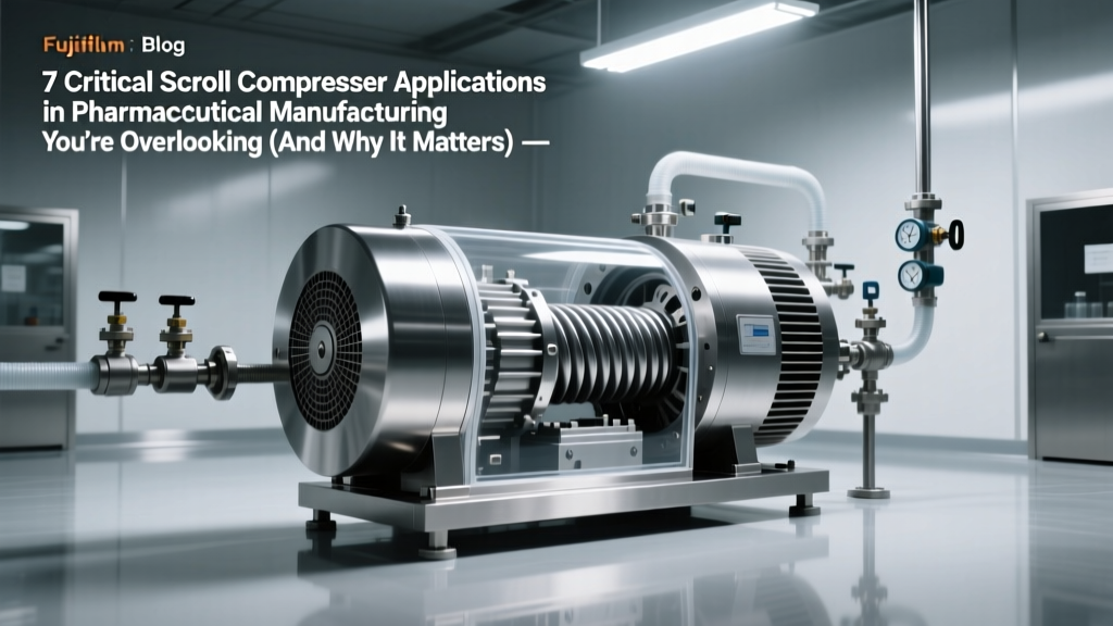 7 Critical Scroll Compressor Applications in Pharmaceutical Manufacturing You’re Overlooking (And Why 3 of Them Fail Without ISO 8573-1 Class 0 Air)