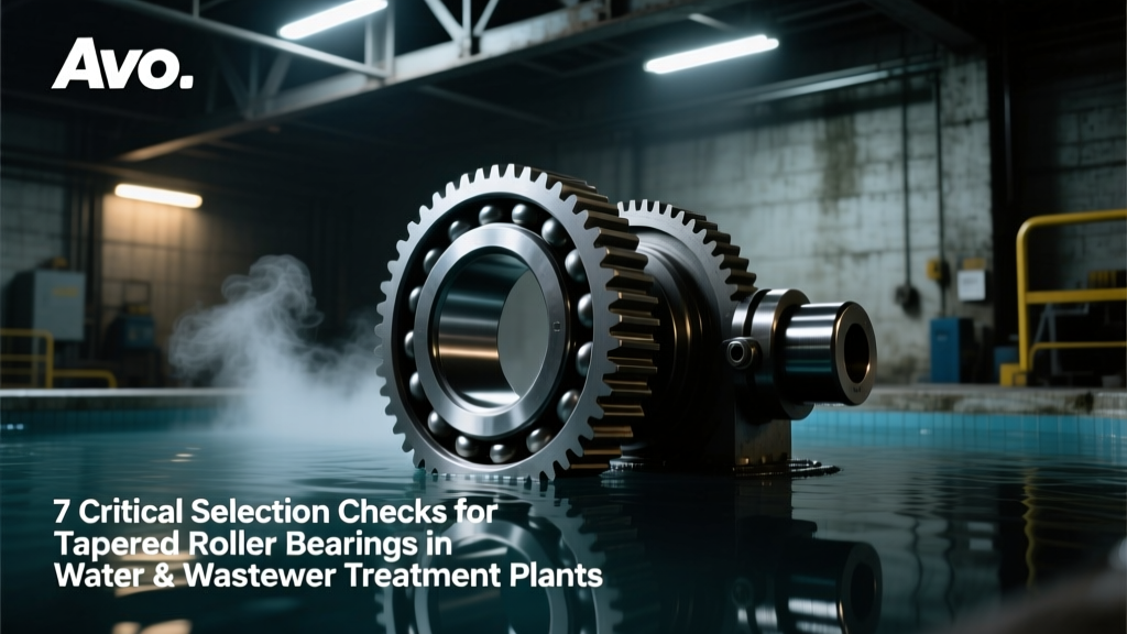 7 Critical Selection Checks for Tapered Roller Bearings in Water & Wastewater Treatment Plants — Avoid Catastrophic Bearing Failure in Pumps, Clarifiers, and Sludge Dryers (ISO 281 Life Calculations Included)