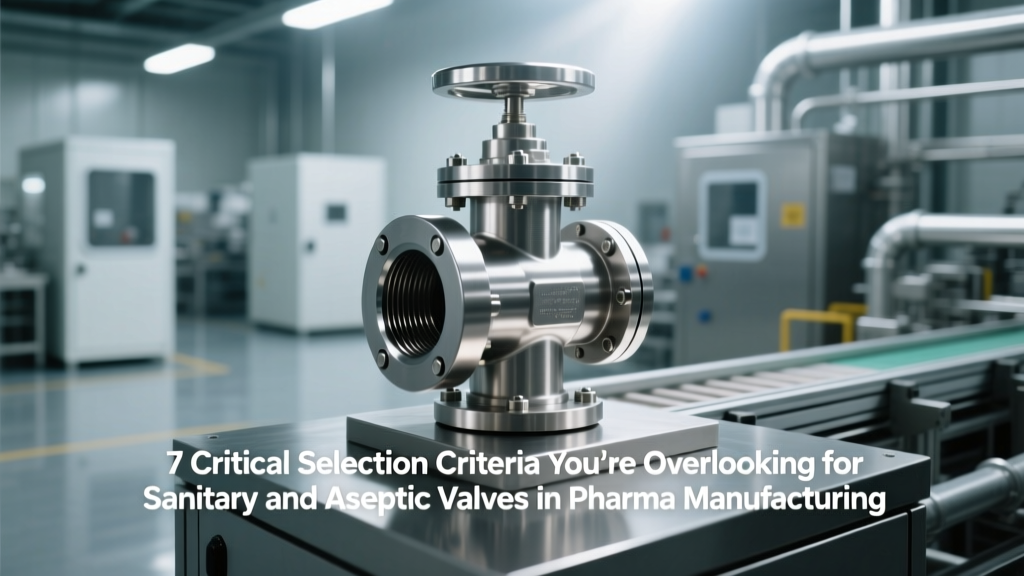 7 Critical Selection Criteria You’re Overlooking for Sanitary and Aseptic Valves in Pharma Manufacturing (Diaphragm, Butterfly & Sample Valves Explained)