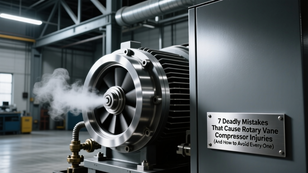 7 Deadly Mistakes That Cause Rotary Vane Compressor Injuries (And How to Avoid Every One) — Your Complete Safety Precautions and Operating Guidelines Checklist for Lockout/Tagout, PPE, and Emergency Response