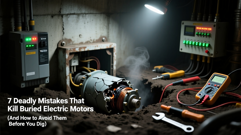 7 Deadly Mistakes That Kill Buried Electric Motors (And How to Avoid Them Before You Dig): A Field-Tested Guide to Selecting Electric Motors for Underground/Buried Applications with Limited Access
