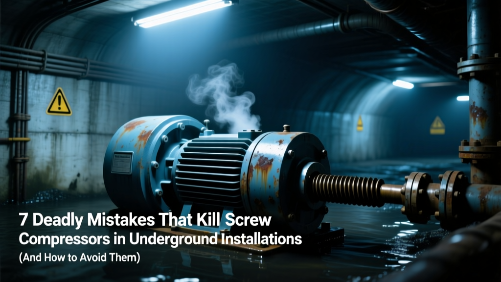 7 Deadly Mistakes That Kill Screw Compressors in Underground Installations (And How to Avoid Them Before You Bury One)