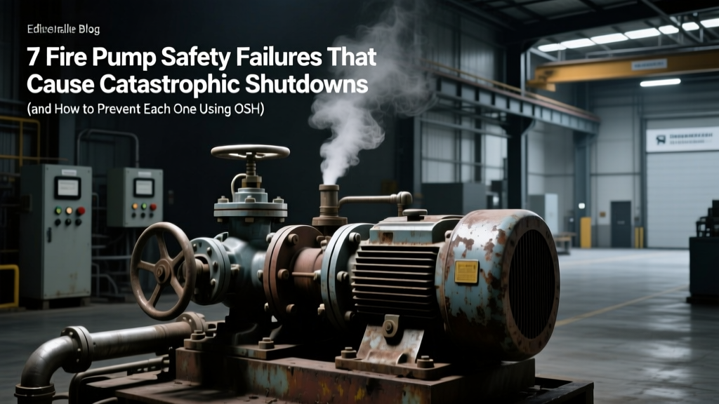 7 Fire Pump Safety Failures That Cause Catastrophic Shutdowns (and How to Prevent Each One Using OSHA 1910.147, NFPA 20, and Real-World Pump Curve Data)