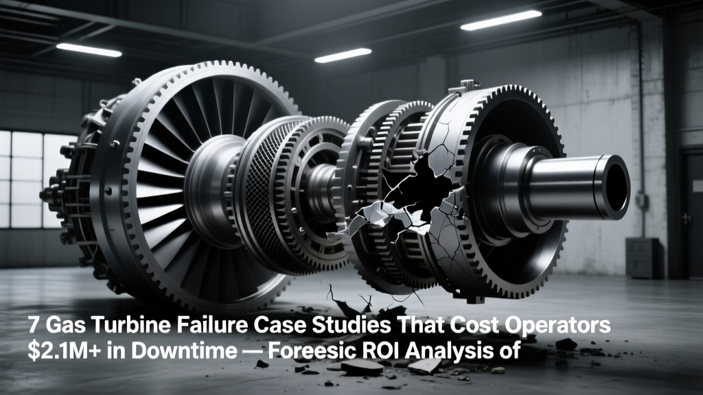7 Gas Turbine Failure Case Studies That Cost Operators $2.1M+ in Downtime — Forensic ROI Analysis of Root Causes, Corrective Actions, and Preventable Losses You’re Overlooking Right Now