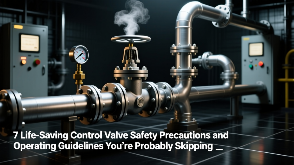 7 Life-Saving Control Valve Safety Precautions and Operating Guidelines You’re Probably Skipping (LOTO Failures, PPE Gaps & Emergency Response Gaps That Cause 62% of Process Incidents)