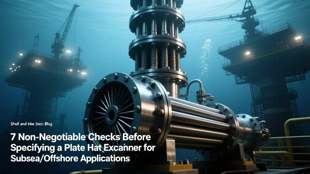 7 Non-Negotiable Checks Before Specifying a Plate Heat Exchanger for Subsea/Offshore Applications — Avoid Costly Corrosion Failures, Certification Gaps, and Unplanned Downtime in Saltwater Environments
