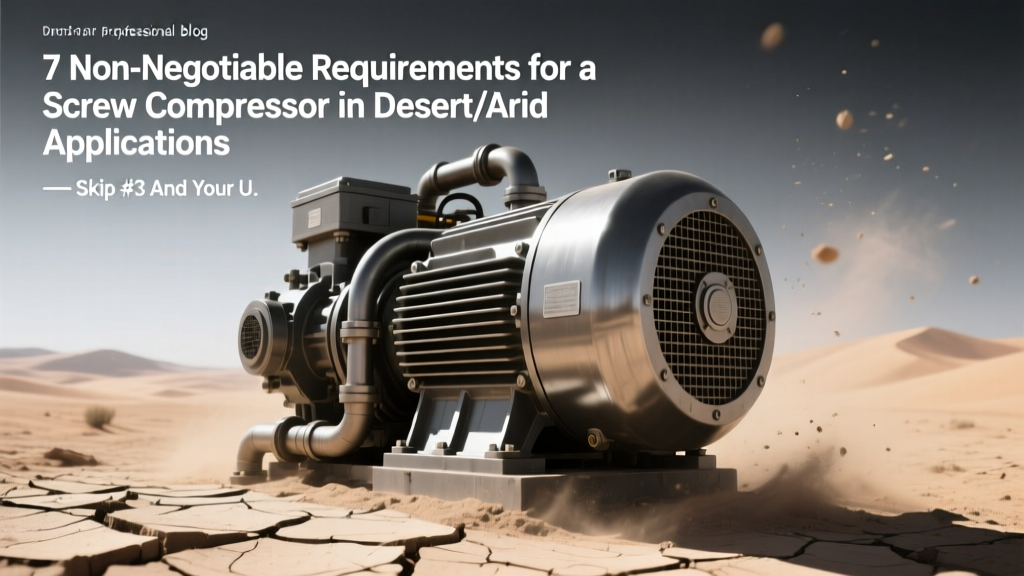 7 Non-Negotiable Requirements for a Screw Compressor in Desert/Arid Applications (Skip #3 and Your Unit Fails Within 18 Months)