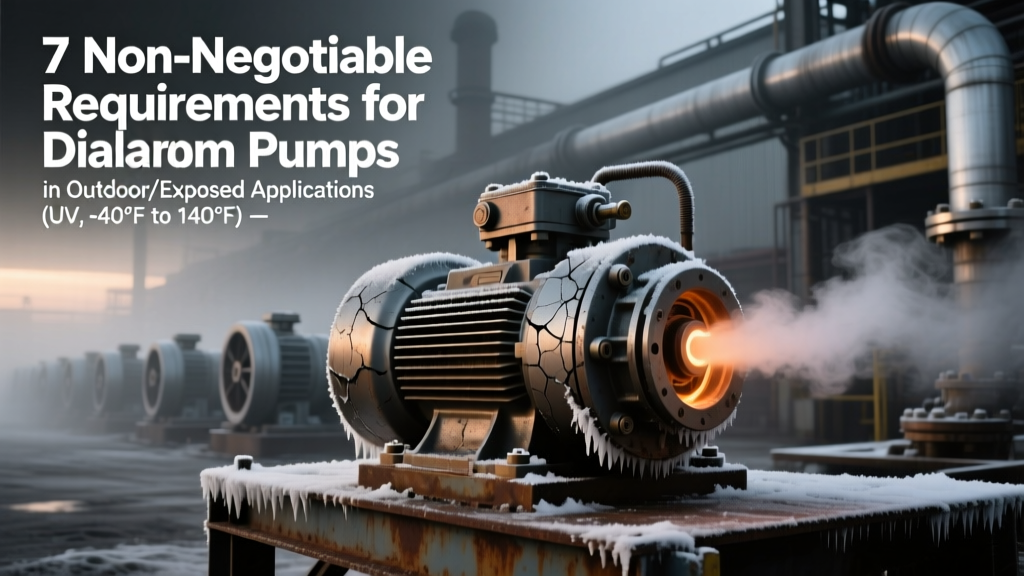 7 Non-Negotiable Requirements for Diaphragm Pumps in Outdoor/Exposed Applications (UV, -40°F to 140°F, Rain, Salt Spray)—Most Engineers Overlook #5