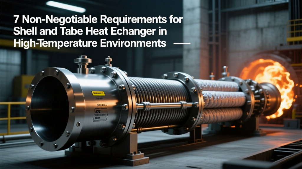 7 Non-Negotiable Requirements for Shell and Tube Heat Exchangers in High-Temperature Environments (>200°C): Avoid Catastrophic Failure, Energy Waste, and Regulatory Noncompliance