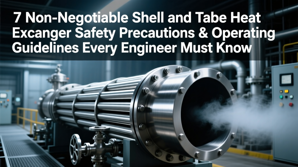 7 Non-Negotiable Shell and Tube Heat Exchanger Safety Precautions & Operating Guidelines Every Engineer Overlooks (LOTO, PPE, Emergency Response, TEMA Compliance, and Real-World Failure Forensics)