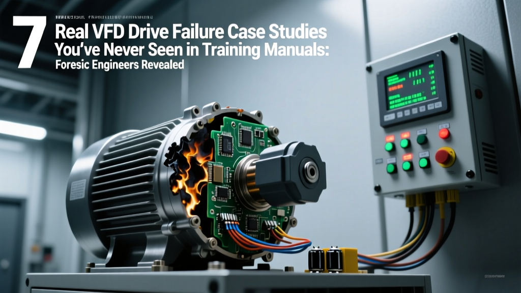 7 Real VFD Drive Failure Case Studies You’ve Never Seen in Training Manuals: Forensic Engineers Reveal Hidden Root Causes, Why Standard PMs Missed Them, and Exactly How Each Was Fixed—Before Downtime Cost $287K+