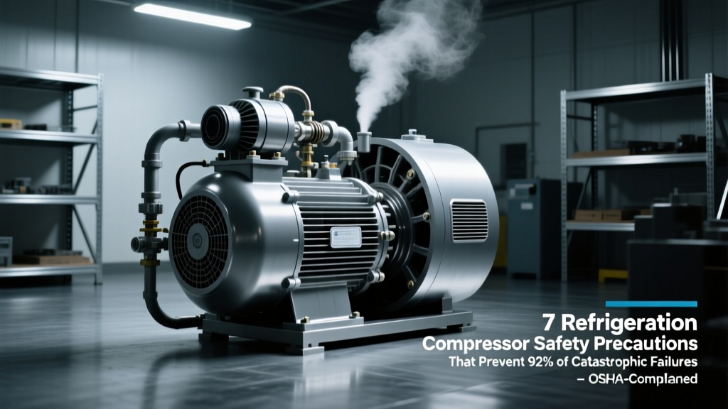 7 Refrigeration Compressor Safety Precautions That Prevent 92% of Catastrophic Failures (OSHA-Compliant Lockout/Tagout, PPE Requirements & Emergency Procedures You’re Missing)