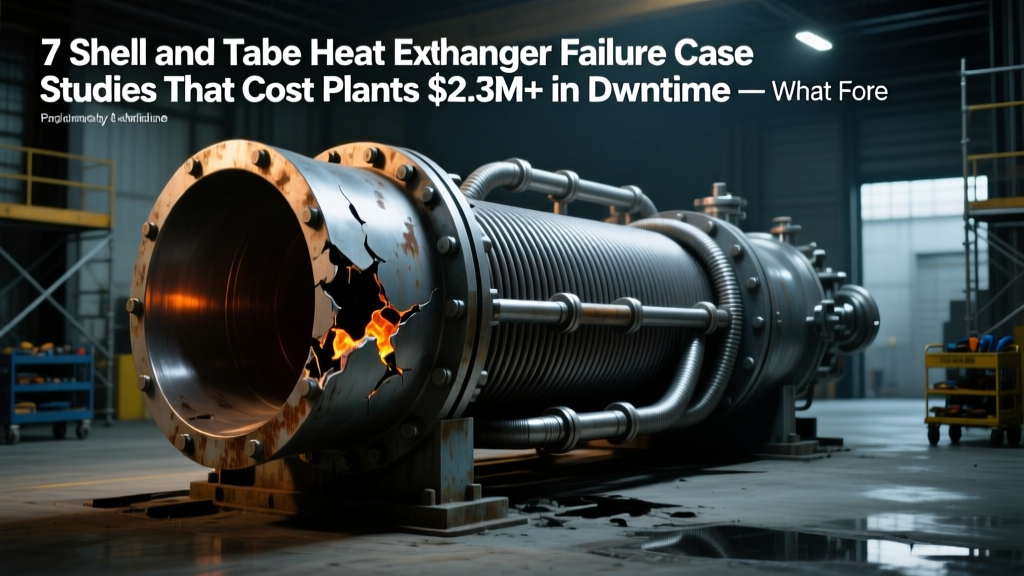 7 Shell and Tube Heat Exchanger Failure Case Studies That Cost Plants $2.3M+ in Downtime — What Forensic Engineers Found at the Microscopic Level (and How to Stop It Before It Starts)